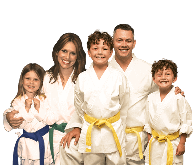 Martial Arts Lessons for Families in Rosemead CA - Group Family for Martial Arts Footer Banner