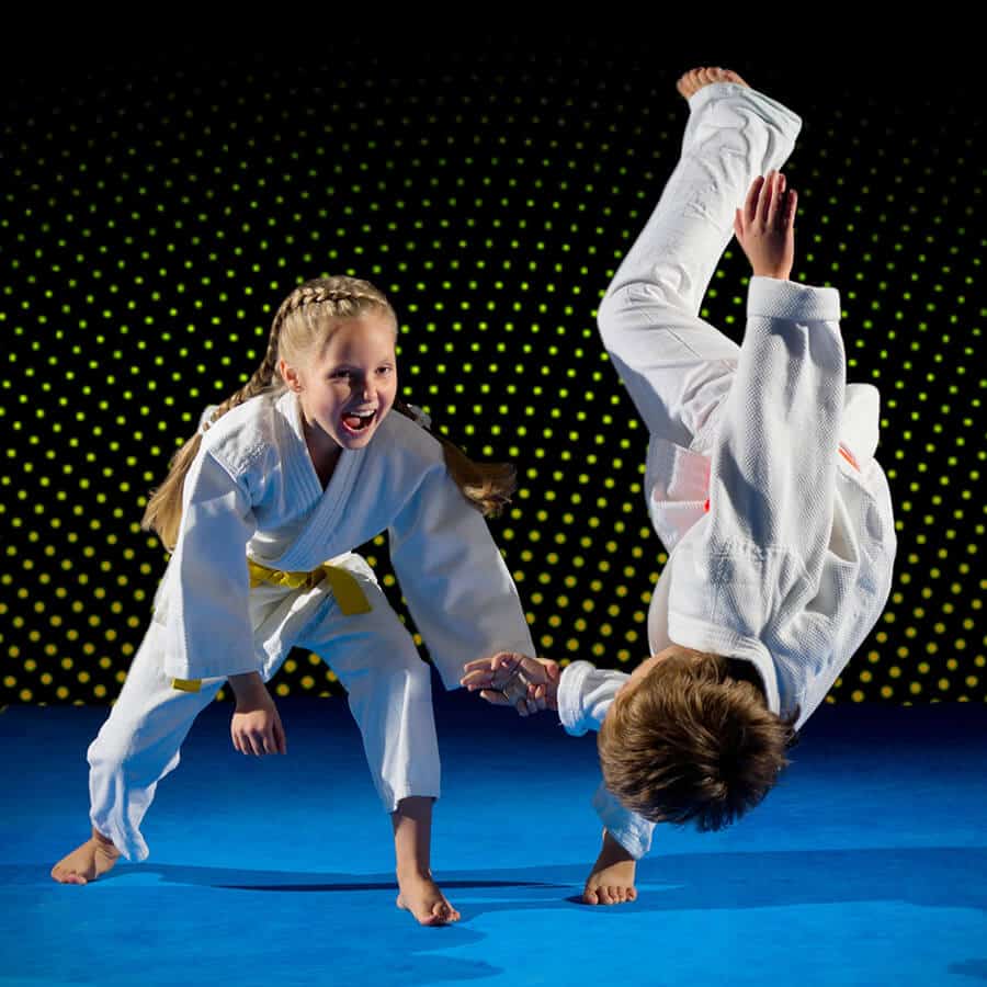 Martial Arts Lessons for Kids in Rosemead CA - Judo Toss Kids Girl